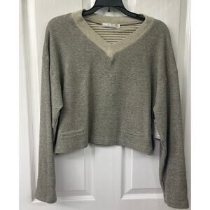 MAC Marvin Apparel Company NWT small ($164 retail) crop sweatshirt made in USA